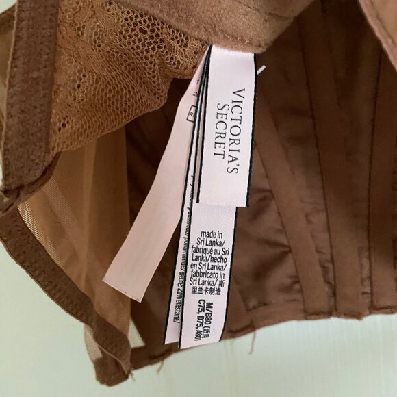 victoria's secret brown lace corset top - Picture 5 of 5
